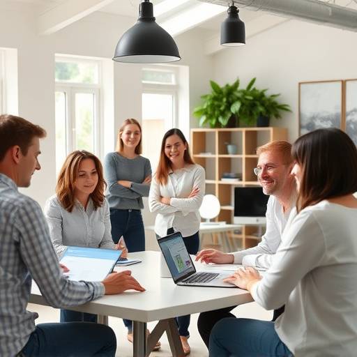 Immagine di un gruppo di persone che partecipano a un workshop interattivo